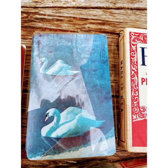 Vintage Lot of 11 Playing Card Decks Bicycle, Hoyle, Advertising NOS - Picture 3 of 11